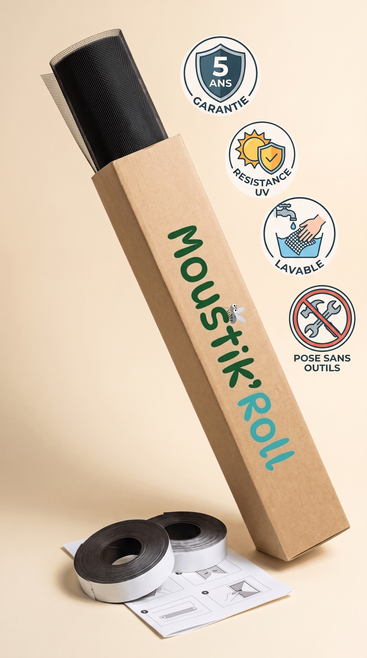 Kit complet Moustik'Roll